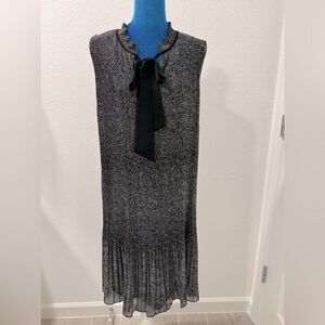 Elegant Black Gradient Skirt